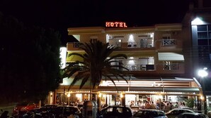 Front of property – evening/night