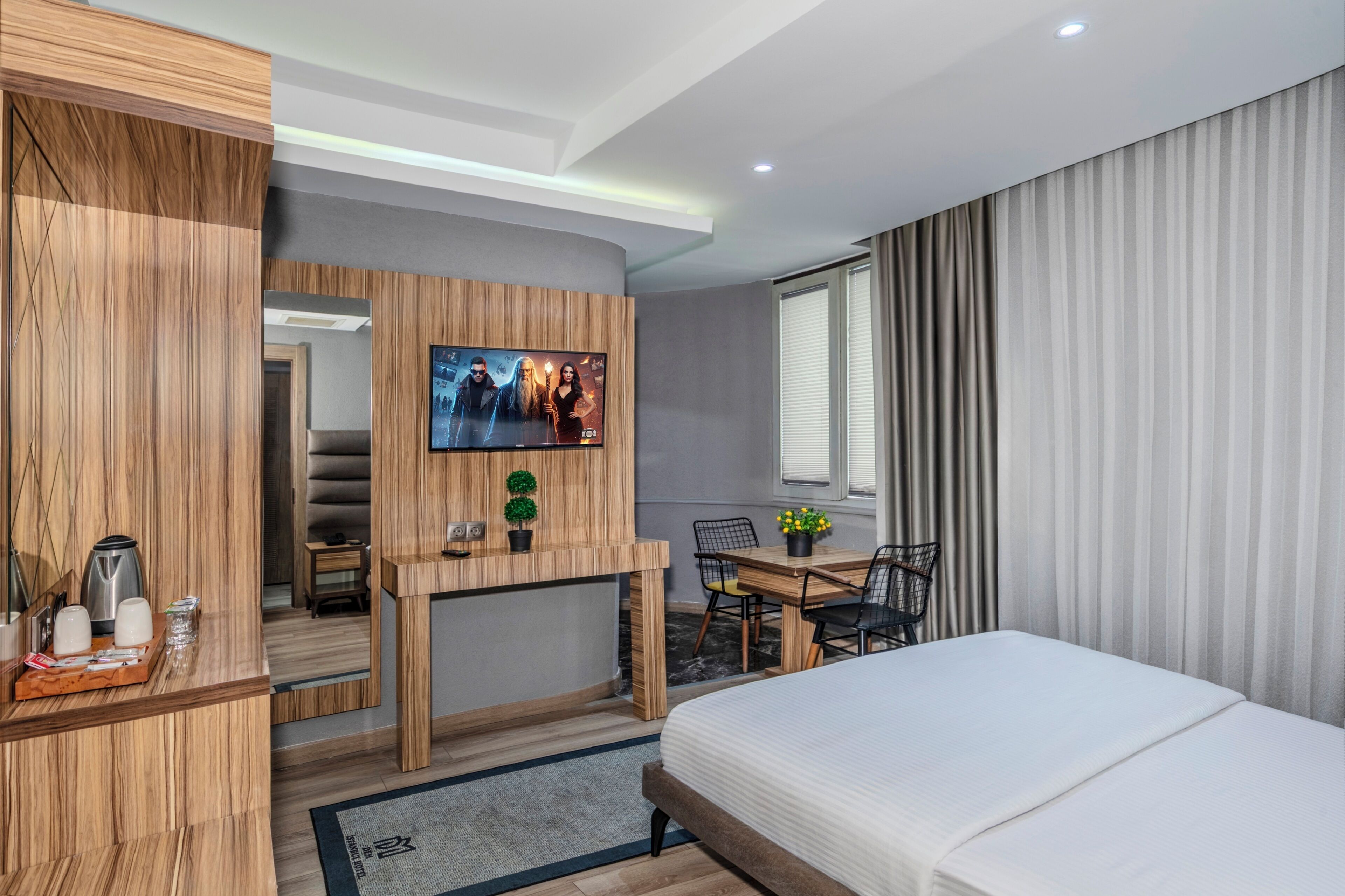 Deluxe Cift Kisilik Oda | Biancheria in cotone egiziano, biancheria da letto di alta qualità