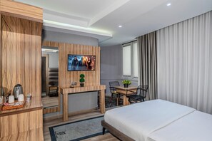 Deluxe Cift Kisilik Oda | Egyptian cotton sheets, premium bedding, down comforters, minibar - Dem İstanbul Airport Hotel (Istanbul)