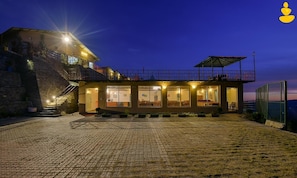 Front of property – evening/night
