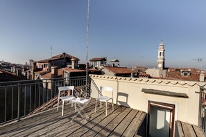Apartamento urbano, terraço, vista para a cidade | Vista para a cidade