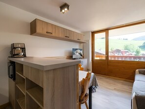 Interior - Cozy studio with pets allowed, near slopes and shops (La Clusaz)
