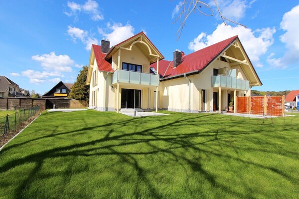 Fassade der Unterkunft