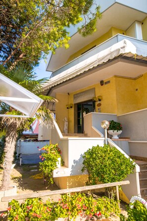 ทางเข้าที่พัก