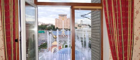 Vistas a la ciudad desde el alojamiento