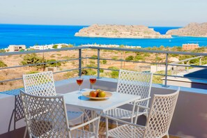 Villa Superior - 2 sovrum - privat pool - havsutsikt | Balkong