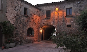 Front of property – evening/night