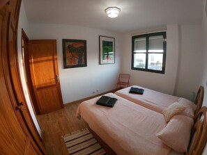 2 slaapkamers, internet, beddengoed