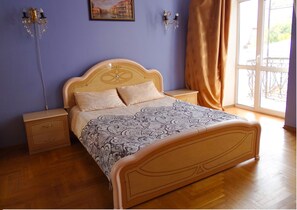 Appartamento | 2 camere, ferro/asse da stiro, Wi-Fi gratuito, lenzuola