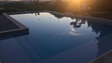 Seasonal outdoor pool
