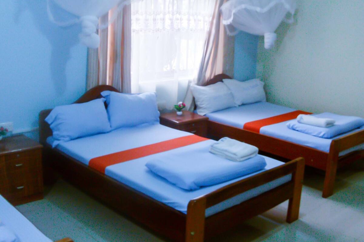 Chambre avec lits jumeaux | Draps fournis