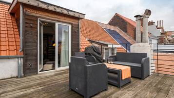 Panorama-lejlighed - 1 soveværelse | Terrasse/gårdhave