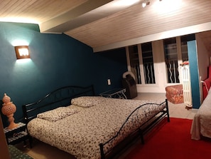 Family Room (Television) | Individually decorated, individually furnished, blackout curtains
