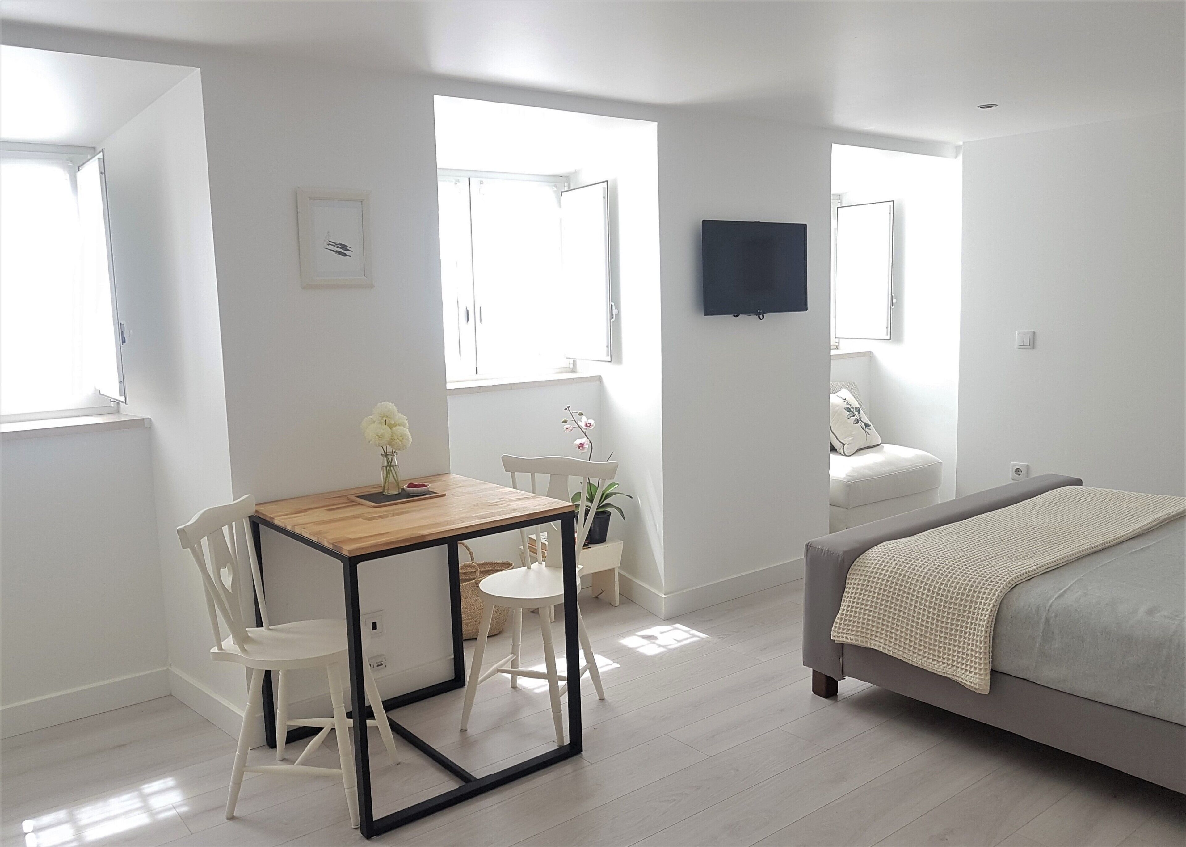 1 Schlafzimmer, Schreibtisch, Bügeleisen/Bügelbrett, WLAN