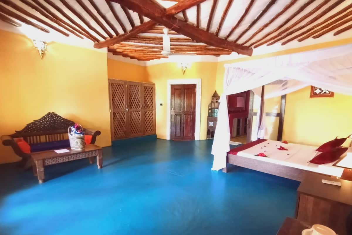 Junior suite, uitzicht op oceaan, uitzicht op zee (n 7) | 1 slaapkamer, lakens van Egyptisch katoen, luxe beddengoed