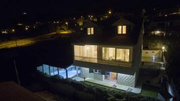 Front of property - evening/night