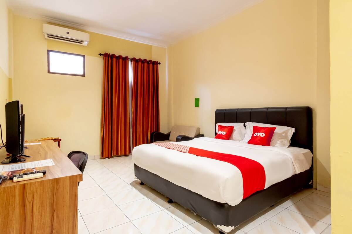 Kamar Double Deluks | 1 kamar tidur, meja kerja, Wi-Fi gratis, dan seprai linen