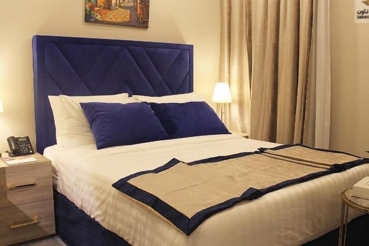 In-room safe, desk, soundproofing, iron/ironing board (on request)