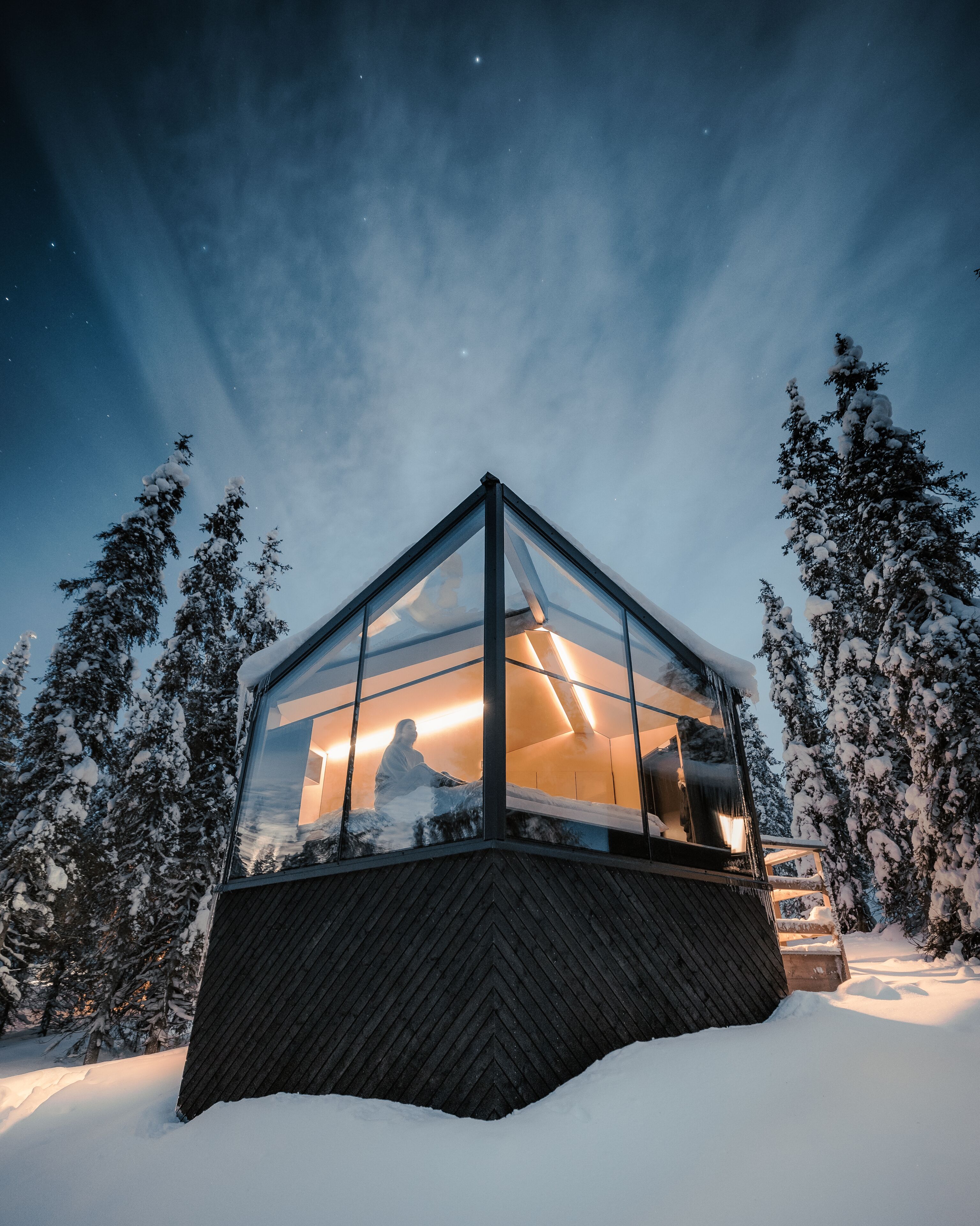 Nature Igloo | Luxe beddengoed, een minibar, gratis babybedden, gratis wifi