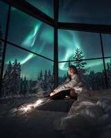 Nature Igloo | 1 bedroom, premium bedding, minibar, free cribs/infant beds