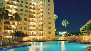 Indoor pool, outdoor pool