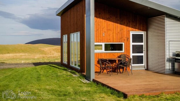 Cottage, 2 Bedrooms | Terrace/patio - Einishus Cottages (Laugar)