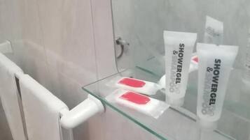 Standard Double or Twin Room | Bathroom amenities | Shower, towels