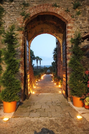 Entrada de la propiedad