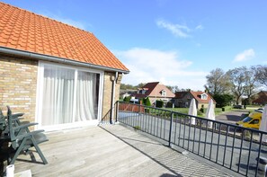 Studio, terrasse | Balcon