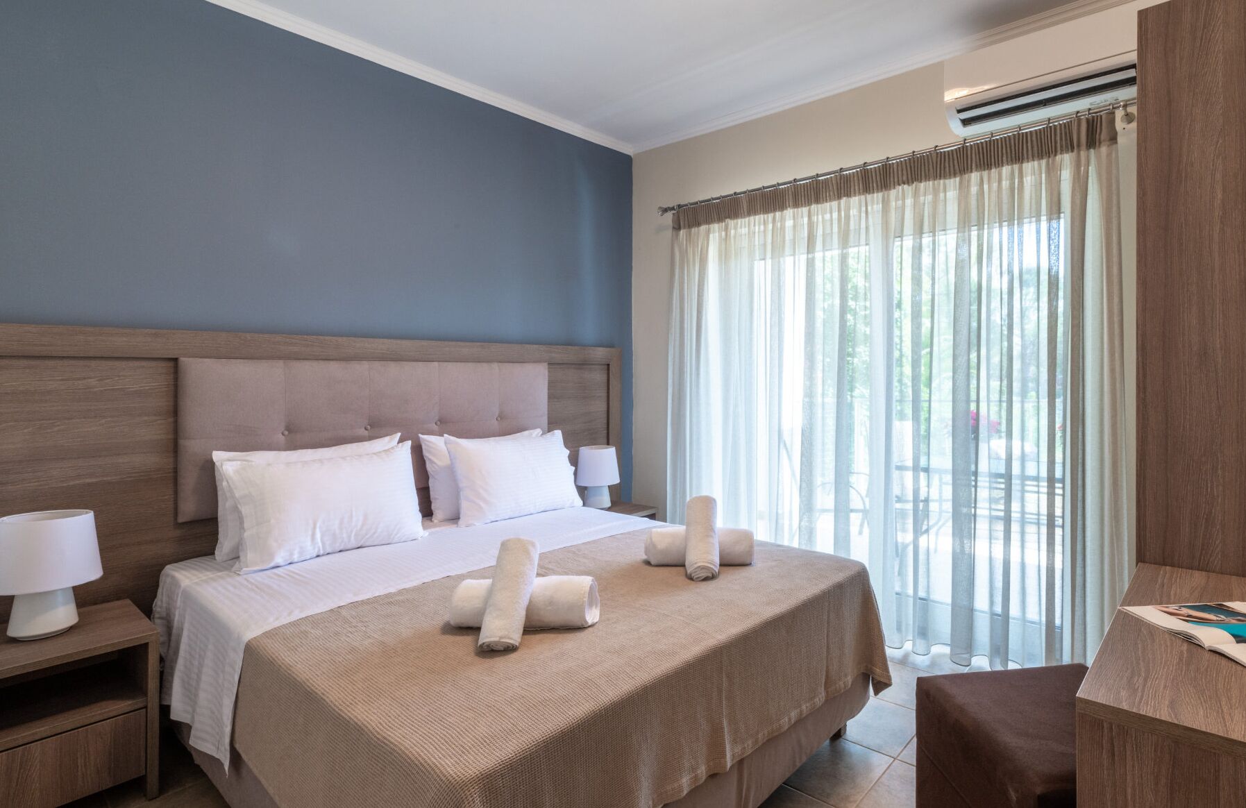 Individually decorated, individually furnished, blackout curtains