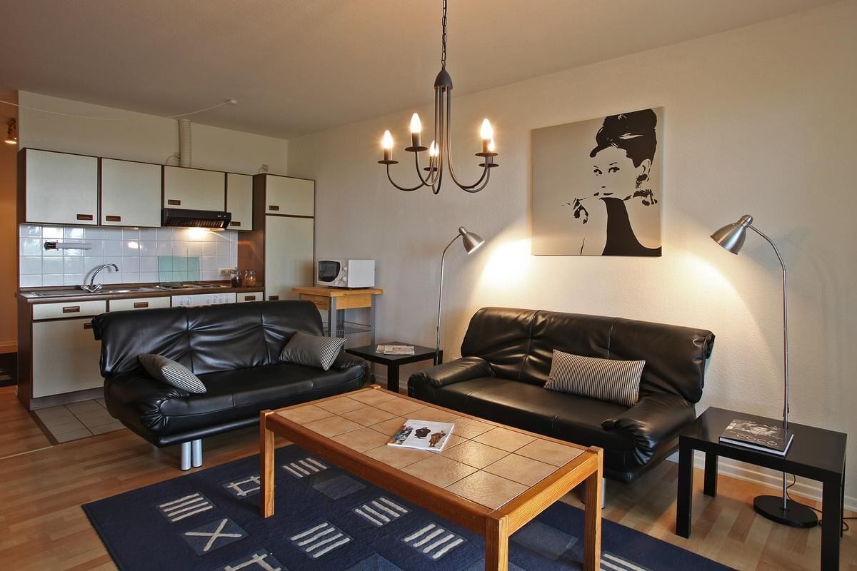 Appartement, 1 chambre (Nr 5) | Coin séjour | Télévision à écran plat, table de tennis de table