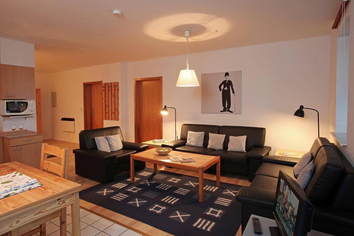 Appartement, 1 chambre (Nr 4) | Coin séjour | Télévision à écran plat, table de tennis de table