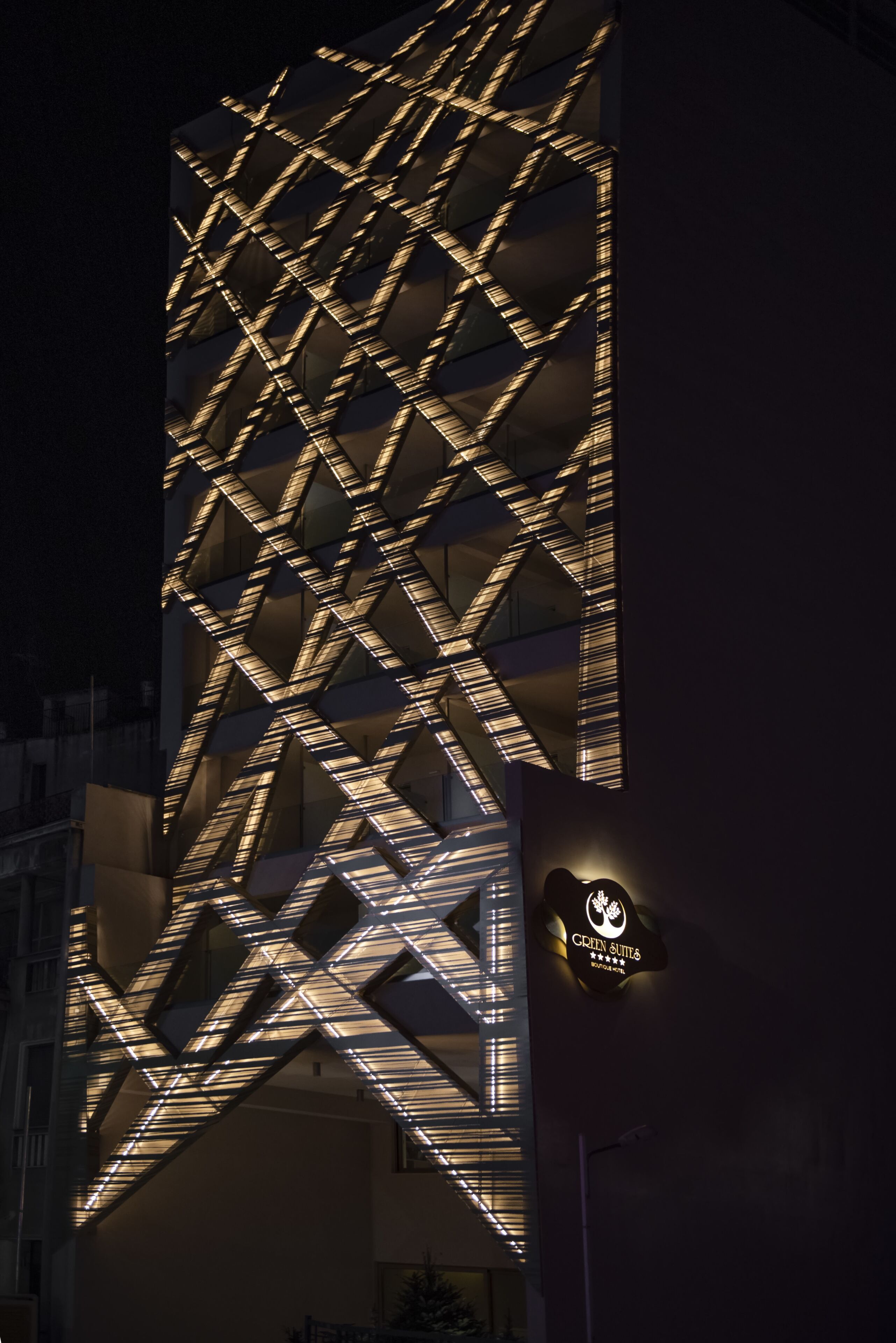 front of property – evening/night