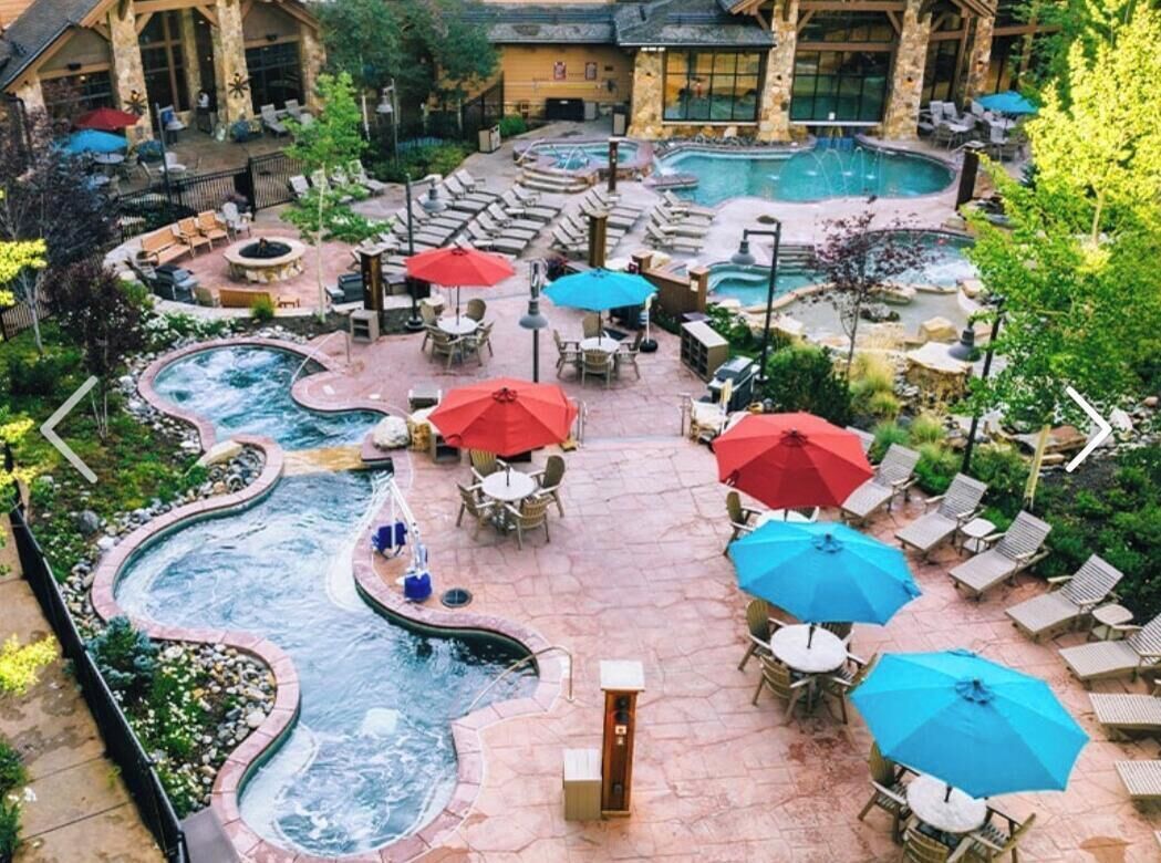 Indoor pool, outdoor pool