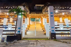Front of property – evening/night