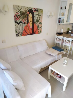TV - Amazing ocean view apartment in Taurito, Mogán (Mogan)