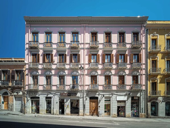 Façade de l’hébergement