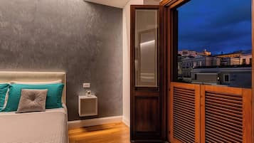 Habitación doble superior (Ginevra) | Sábanas de algodón egipcio y ropa de cama de alta calidad