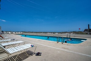 Indoor pool, a heated pool