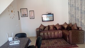 Smart-tv och en stereo