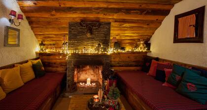 Dandy Villas Agoriani - Chalet Erato - Fireplace