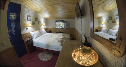 Dandy auf dem Hügel in Agoriani | Chalet Erato 55er Jahre. q.m |
