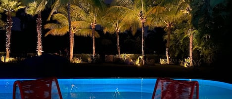 Indoor pool, a heated pool