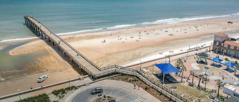 Aan het strand