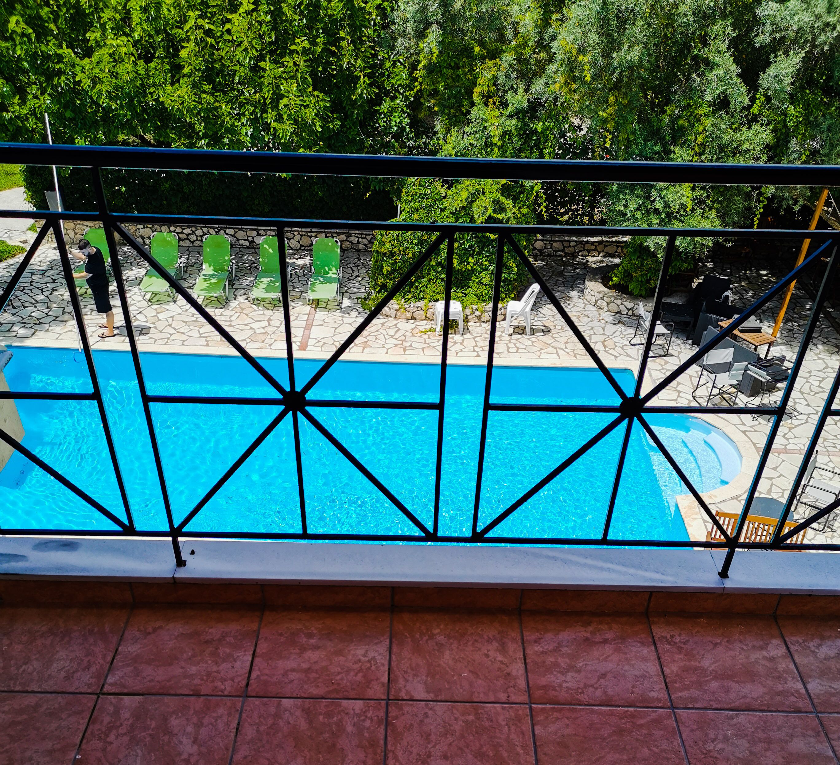 Deluxe-Studio | Blick vom Balkon