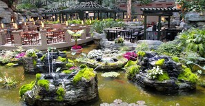 Utendørs bankettområde