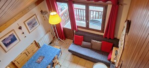 TV, DVD player, stereo - [At the foot of the slopes] Studio Cabin 4-5 pers. Champagny en Vanoise (Champagny-en-Vanoise)
