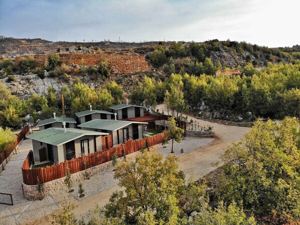 Fachada de la propiedad