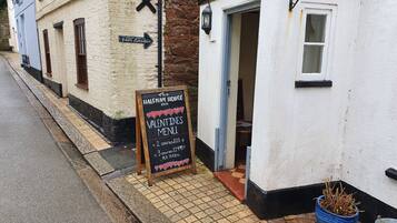 Entrada de la propiedad