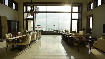 Chartered Villa | Living area | Flat-screen TV